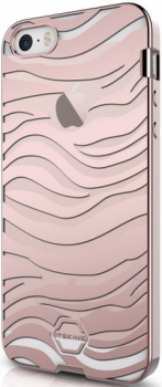 Чехол для iPhone SE ITSKINS Krom Gel Zebra Rose